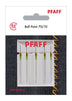 PFAFF® Agujas Punta de Bola Tamaño 70/10 Paquete de 5
