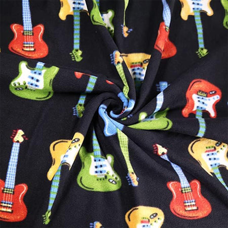 Polar Fleece Fabric Guitars- Sold by the Yard