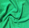 Solid Polar Fleece Fabric - Sold by the Yard||color:Kelly Green