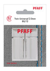 PFAFF® Twin Universal Needle 2mm Size 80/12 1-Pack -- Product Image