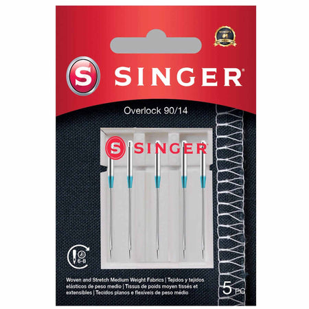 SINGER® Overlock Needles 90/14 5-Pack -- Product Image