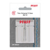 PFAFF® Aguja Doble Universal 2.5mm Tamaño 80/12 -- Product Image