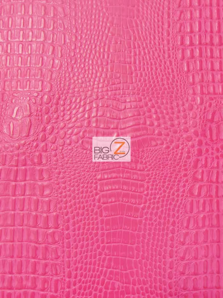 Tejido de vinilo «Kiss Fuchsia Crocodile Marine» / Se vende por metros