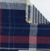 Double-Gauze Multi-Color Plaid Twill Fabric