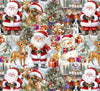 Christmas Santa Reindeer Puppies Kitties Multi