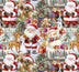 Christmas Santa Reindeer Puppies Kitties Multi
