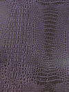Tejido vinílico marino «Passion Purple Crocodile» / Se vende por metros