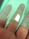 Aqua (12 Gauge) Tinted Plastic Vinyl Fabric / Sold By The Yard