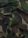 Camouflage Green Twill Fabric