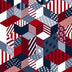 Tela «American Dream Multi Digital Cuddle», por yarda