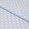 Stitch & Sparkle Bamboo Rayon Fabric Cotton 42/44 Width, by the Yard, Polkadot||color:Blue