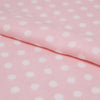 Stitch & Sparkle Bamboo Rayon Fabric Cotton 42/44 Width, by the Yard, Polkadot||color:Pink