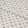 Stitch & Sparkle Bamboo Rayon Fabric Cotton 42/44 Width, by the Yard, Polkadot||color:Blue Multi