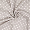 Stitch & Sparkle Bamboo Rayon Fabric Cotton 42/44 Width, by the Yard, Polkadot||color:Grey