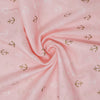 Stitch & Sparkle Bamboo Rayon Fabric Cotton 42/44 Width, by the Yard, Pink Anchor
