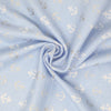 Stitch & Sparkle Bamboo Rayon Fabric Cotton 42/44 Width, by the Yard, Blue Anchor