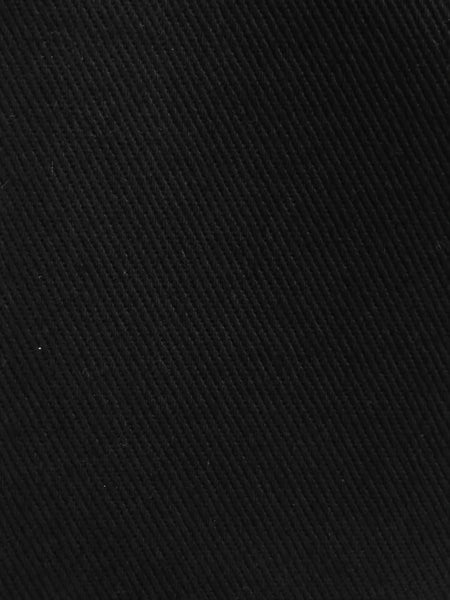 Black 11OZ 100%  Cotton Bull Denim Fabric
