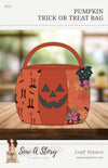 Pumpkin Trick or Treat Bag Pattern