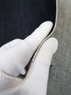 Japanese Selvedge Stretch Denim Fabric 11.5 oz Indigo Red/White Wide Ticker