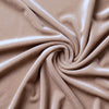 Heavy Stretch Velvet Spandex Fabric||color:Beige