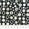Black Bubble Celebration Cotton 44/45 Fabric Per Yard