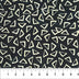 Black Scattered Triangle Celebration Cotton 44/45 Fabric Per Yard