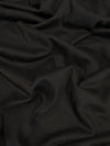 Tejido de forro polar para sudaderas y ropa / Negro / Se vende por metros