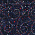 Blue USA Stars Navy Cotton Wideback Fabric per yard