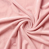 Heavy Stretch Velvet Spandex Fabric||color:Blush Pink
