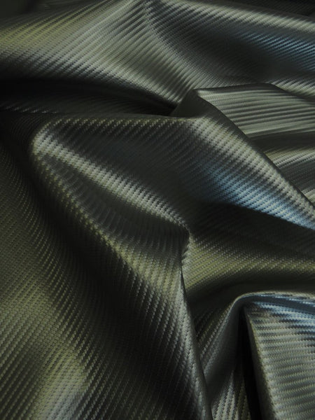 Tejido vinílico marino de fibra de carbono en color gris oscuro