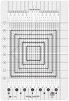 Stripology© Quarters MINI Ruler CGRGE4