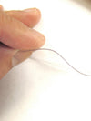 16 Gauge Clear Plastic Vinyl Fabric / Sold By The Yard