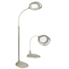 Lámpara LED con lupa 2 en 1 OttLite para suelo y mesa