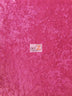 Tela de terciopelo elástico arrugado para disfraces / Rosa intenso / Se vende por yardas