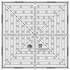 Regla para colchas «Square It Up» o «Fussy Cut» de Creative Grids, de 31,75 cm