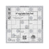 Regla para acolchar «Log Cabin Trim Tool» de 15 cm de Creative Grids