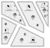 Plantilla Crazier Eights de Creative Grids