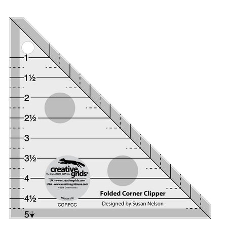 Herramienta cortadora de esquinas plegadas Creative Grids
