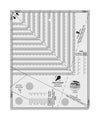 Regla Kitty Cornered de Creative Grids