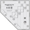 Herramienta Creative Grids Pineapple Trim para bloques acabados de 6, 8 o 10 pulgadas