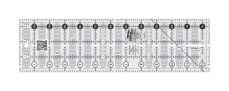Regla Creative Grids Quick Trim rectangular de 3-1/2 pulgadas x 12-1/2 pulgadas