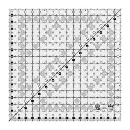 Regla para acolchar Creative Grids de 16-1/2 pulgadas cuadradas