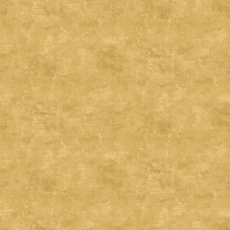 Tela de algodón de franela «Yellow Curry» de 112 cm/114 cm, por metro