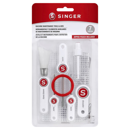 Kit de mantenimiento para máquinas de coser SINGER®, 7 piezas