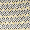 Stitch & Sparkle: tela de lona 100 % algodón, 45" de ancho, se vende por yardas, diseño en zigzag||color: Black Sunshine