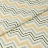 Stitch & Sparkle: tela de lona 100 % algodón, 45" de ancho, se vende por yardas, diseño en zigzag || color: Spa