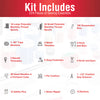SINGER® Sew-It-Goes® Kit de 224 piezas para costura y manualidades con colores clásicos