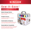 SINGER® Sew-It-Goes® Kit de 224 piezas para costura y manualidades con colores clásicos
