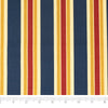 Stitch & Sparkle 100% Cotton Duck Print 45" Wide, Cut by the Yard, Large Stripe Print||color:Navy