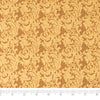 Stitch & Sparkles 100% Cotton Duck 54" Paisley Scroll Brown Color Sewing Fabric by the Yard